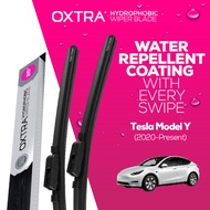 [TOP TESLA WIPER] ใบปัดน้ำฝนรถยนต์ Trapo Hydrophobic (1 ชุด)