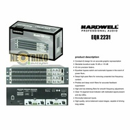 hardwell eqx 2231 original equalizer profesional sound system