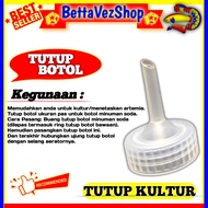 TUTUP BOTOL KULTUR ARTEMIA PEMBERIAN PAKAN HIDUP KUTIR ENCU