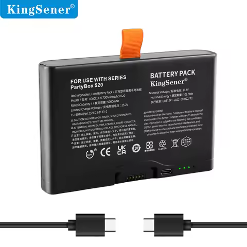 21.6V 5000mAh FG6CELL21700G Replacement Battery For JBL Partybox520 Partybox720 Boombox4 Bluetooth S