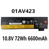 01AV423 10.8V 72Wh 6600mAh Laptop Battery For Lenovo ThinkPad T470 T480 T570 T580  A475 A485 P51S P5