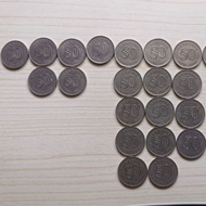 Duit Syiling 50 Sen Malaysia 50 Cent Coin