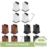 Hengyu Adjustable Furniture Leg Riser Space Increased Stable Rubber Anti Falling for Home
