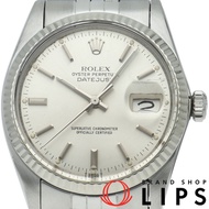 นาฬิกา Rolex Datejust สำหรับผู้ชาย รุ่นโบราณ Datejust Mens 16014(6) ตัวเรือนทองคำขาว 18K/สแตนเลสสตีล