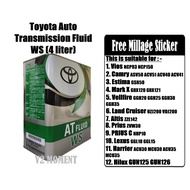 Toyota ATF WS Gear Oil (08886-02305)