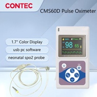 CONTEC CMS60D Neonatal SPO2 Oximeter Bundled Spo2 Probe Blood Oxygen Pulse Heart Rate Monitor PC Sof