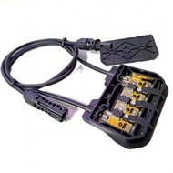 Solar Junction Box 1500V/30A Rating UL94-V0 Flame Retardant 30A Current Rating