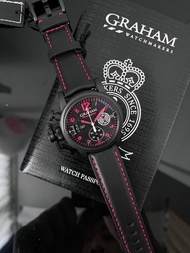 GRAHAM 格林漢 CHRONOFIGHTER VINTAGE - DLC RED LIMITED EDITION