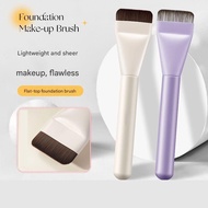 Foundation Makeup Brush for Concealer and Contour Ultra-Thin Clear Makeup Single Straight Foundation