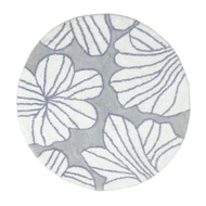 HOME LIVING STYLE พรม EMILY BLOSSOM 90X90 ซม. สีเทา จัดส่งโดย HomePro