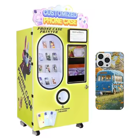 Modern Design Customized Phone Case Printing Vending Machine Personalized Smart Automatic Phone Case