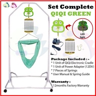 VIVA Spring Cot Rangka Buaian Boleh Lipat QIQI Baby Cradle Electronic Mesin Buaian Elektrik Bayi [ 1