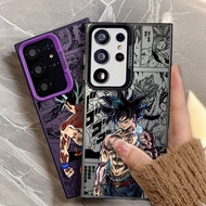 DragonS BallS Z Son Gokus Anime Luxury Phone Casing for Samsung S25 Ultra S23 S24 FE A55 5G Quality 