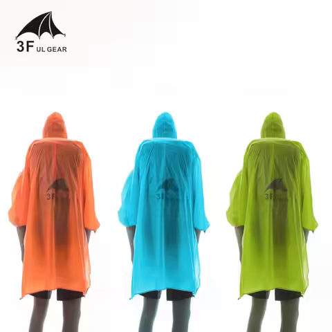 3F UL GEAR Single Person Ultralight Hiking Cycling Raincoat Outdoor Awning Camping Mini Tarp Sun She
