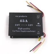 DC 24V To 12V 20A 30A 45A Car Power Supply Buck Transformer Converter Truck Bus DVD Audio Modificati