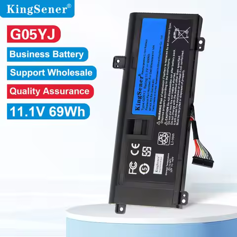 KingSener G05YJ Laptop Battery For DELL Alienware 14 A14 M14X R3 R4 Series P39G Alienware 14D-1528 G
