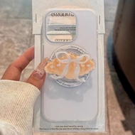 oppo reno 5f casing oppo reno 12 casing Japan Japan Korea Light Blue Magnetic Bracket Suitable for O