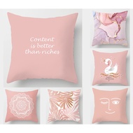 <COD>Abstract Pink Pillow case40x40,45x45,50x50,60x60,Home decor throw pillow case,Sofa cushions cov