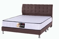 [A-STAR] Queen Bed Frame Divan in Fabric Brown (FREE INSTALL)