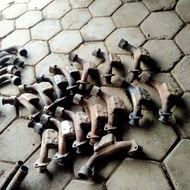 SUZUKI GULU EXHAUST NECK MANY EXHAUST CONNECTIONS RC BRAVO RC80 RC100SUZUKI