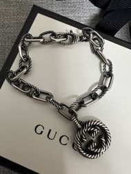 Gucci  純銀手鍊