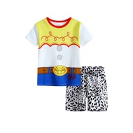 Disney Toy Story T-Shirt Costume - Woody & Buzz Lightyear | Kids Halloween Cosplay