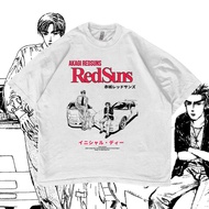 Initial D RedSuns Oversized Anime T-shirt #14