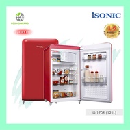 Isonic Vintage Refrigerator IS-170R / Peti Sejuk