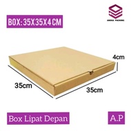 Box 35x35x4 cm/ cardboard Box pizza Box hampers/ packing boxonlineshop
