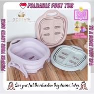 6XKJ Foldable Foot Tub Foot Spa Foot Soak Foot Bath Foot Bucket