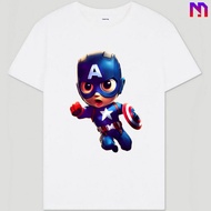 T-Shirt T Shirt Men Boys Girls Women Unisex Kids Adults Avengers Superhero Super Hero Marvel Dc Just