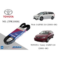 Front Engine Belt TOYOTA Wish And Camry (2001-06) 2.0 (2001-9) [7PK1930] AC Delco