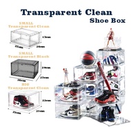 Full Hard Case Transparent Shoe Box/Stackable Hard Case Transparent/storage box transparent