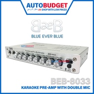 BLUE EVER BLUE BEB-8033 Car KARAOKE Pre-Amp | Equalizer | Mixer | Double Mic |