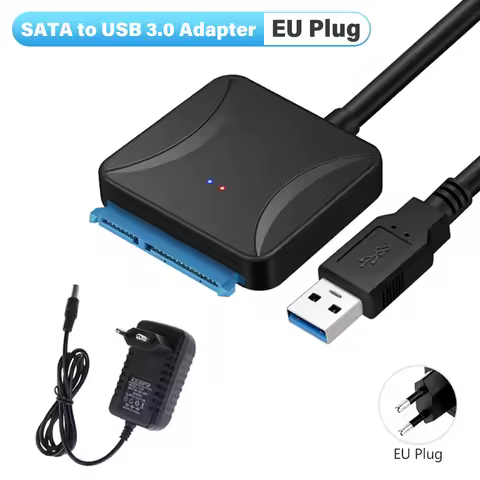 2.5" 3.5" USB 3.0 To Sata 3 Adapter Cable USB3.0 Hard Drive Converter Cable For Samsung Seagate WD 2