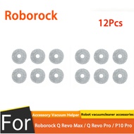 For  Roborock Q Revo Max / Q Revo Pro / P10 Pro  Vacuum Cleaner Accessories（12 PCS Mop）