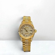 S4116-Rolex DayDate18K半滿天星腕錶