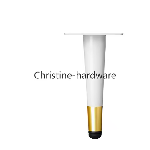 4pcs 10cm Metal TV Cabinet Feet Luxury Sofa Feet Oblique Cone Coffee Table Legs Furniture Support Le