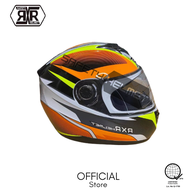 RXR K691-6 Motorcycle Helmet Full Face With Visor Capac Lens Visors With Wind Protection