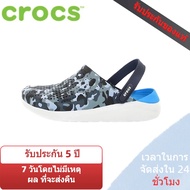 【Limited time discount】 CROCS LITERIDE CLOG MEN'S AND WOMEN'S SANDALS รองเท้าวิ่ง รองเท้ากีฬา รองเท้าแตะ 204593-5 YEAR WARRANTY