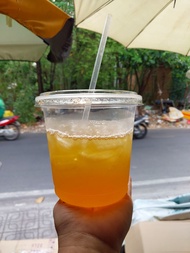 50 Ly 700ml thấp (lùn) nhựa PP đựng trà sữa sinh tố cao cấp - Bếp xanh thiên bình