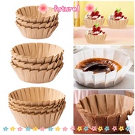 FUTUREE Cake Pan Liner, 4/6/8inch Foldless Disposable Baking Papers,  Nonstick Oilproof Parchment Pa