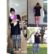 Elephant Pattern Pants Long Brother Jack Loose Legs/Jump Legs Jogger Pants Men Track Pants Men