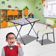 Kids Table & Chair Set/Children Table/Study Table/ABC Table/Meals Table