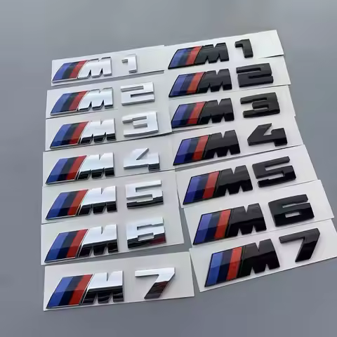 Car Emblem Badge Deocration Sticker Body Trunk For BMW X1 X3 X4 X5 X7 X2 X6 F40 F10 G30 G20 G05 G07 