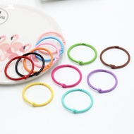 XO 4. 5cm spring roll painted keychain Metal keychain car key chain Gift DIY Accessories/wooden ring