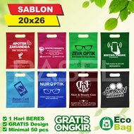 Custom screen-printed Goodie bag, 1-day spunbond bag, beres OF 20x26