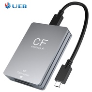 2-In-1 CFexpress Type A & การ์ดรีดเดอร์ SD อ่าน CFexpress พร้อม USB C ถึง USB C/a Cable แบบพกพา CF E
