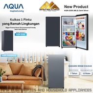 Kulkas AQUA 1 Pintu AQR-D 205 MDS/MLS 165 Liter 50 Watt Hemat Listrik