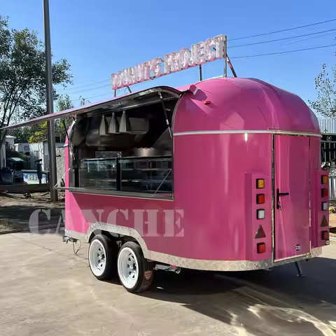 Japan Restaurant Hotel Supplies Burger Kfc Mcdonalds Fast Food Kitchen Equipment Food Trailer Truck 